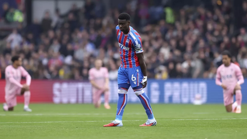 Marc Guéhi in a match against Bournemouth