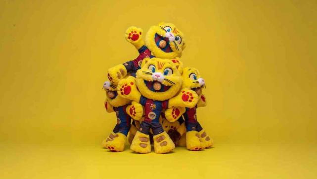 CAT official FC Barcelona plush toy
