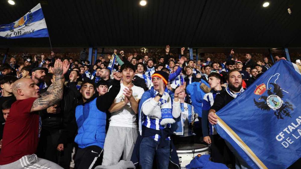 Talavera vs Real Madrid fans - (Photo by Florencia Tan Jun/Getty Images)